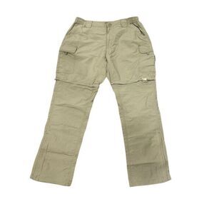 Rugged Exposure Utility Convertible Cargo Pants Waist 30 Khaki Hiking Outdoors